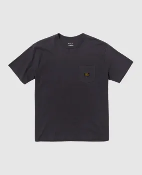 Americana Label T-Shirt- Garage Blue