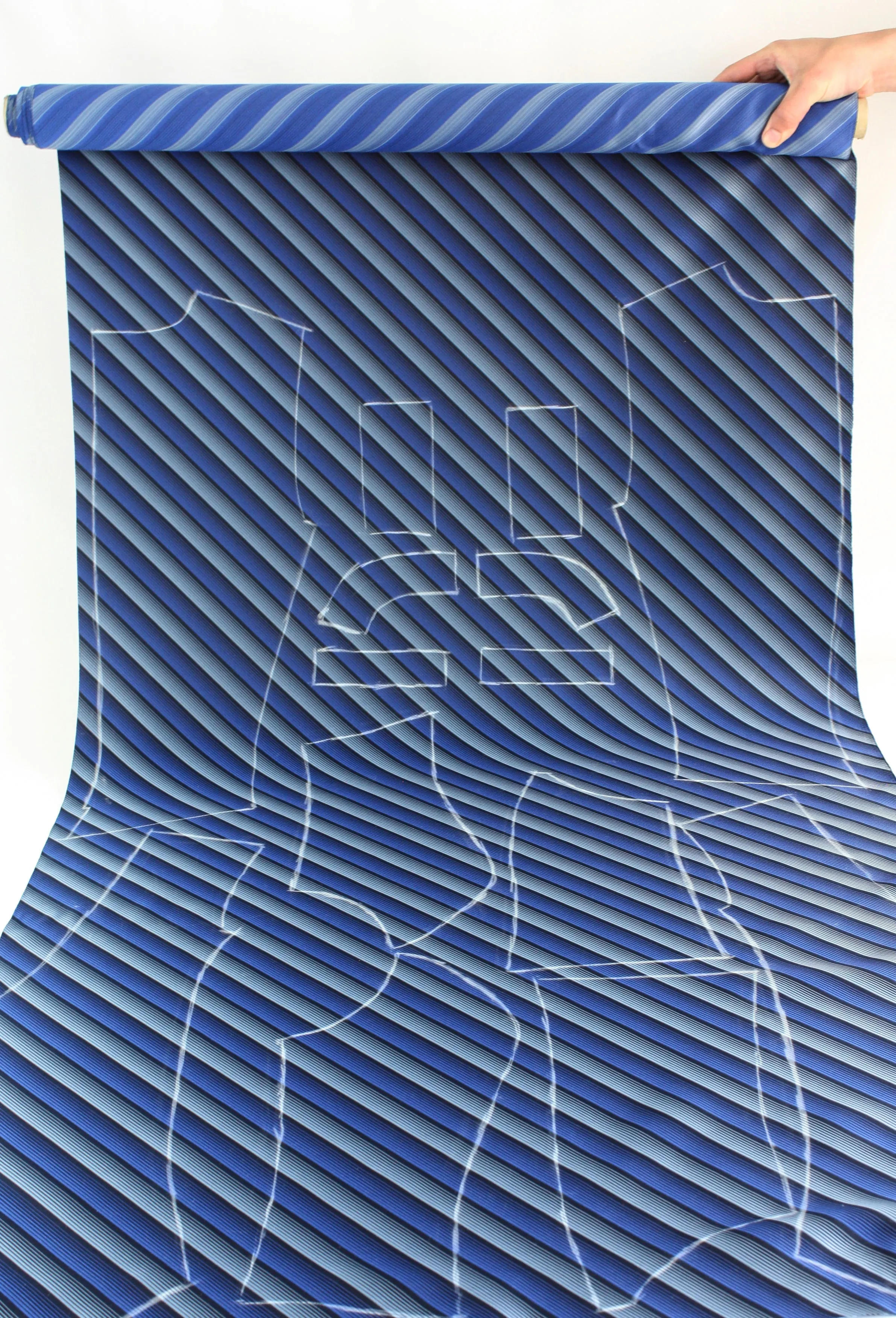Archival Italian Square Jacquard | Mandarin