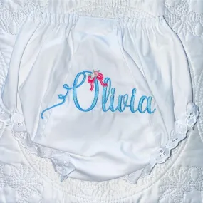 DAINTY BOW Font Bloomer