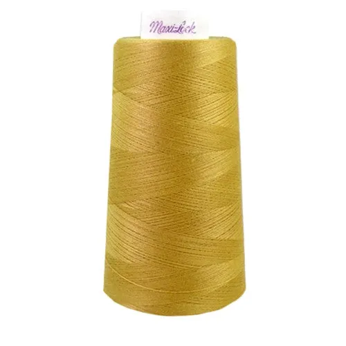 Maxilock Serger Thread in Straw Gold, 3000yd Spool