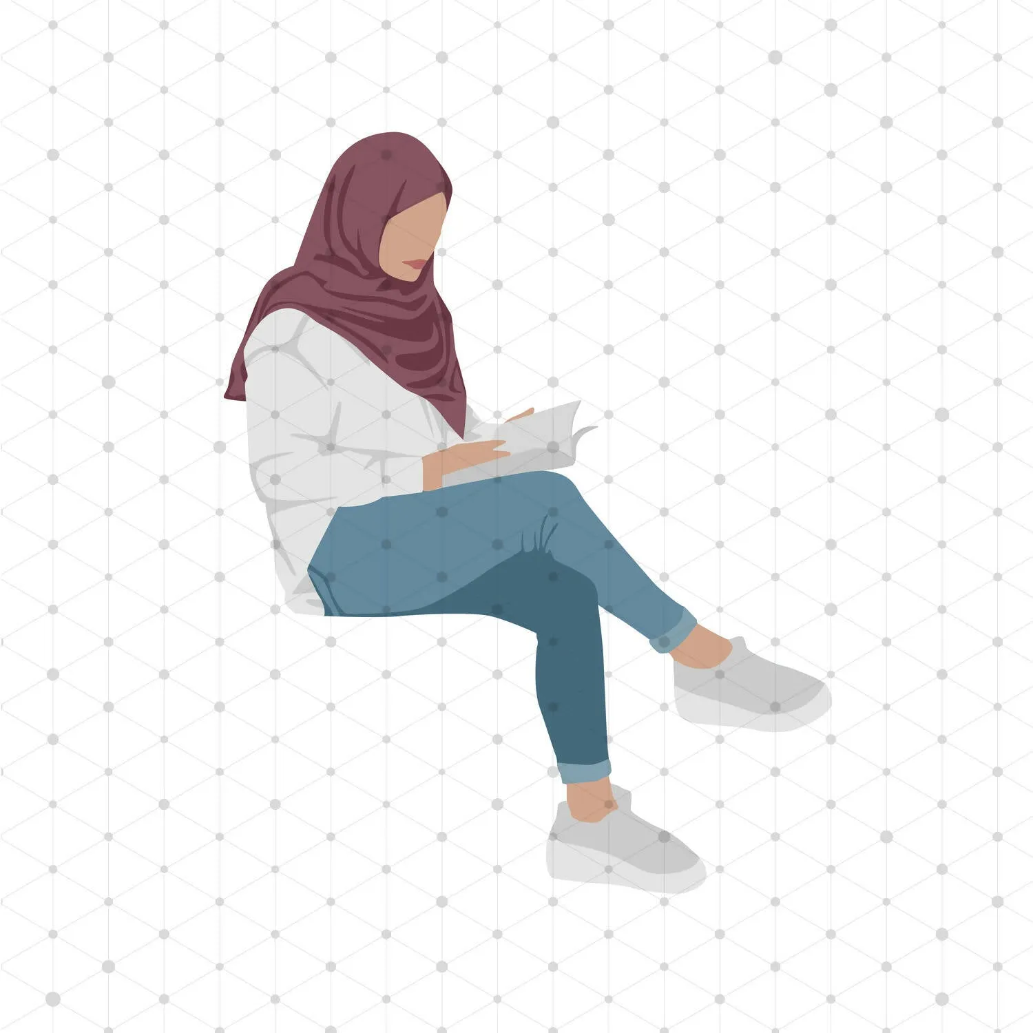 Modern Islamic Women (18 Figures)