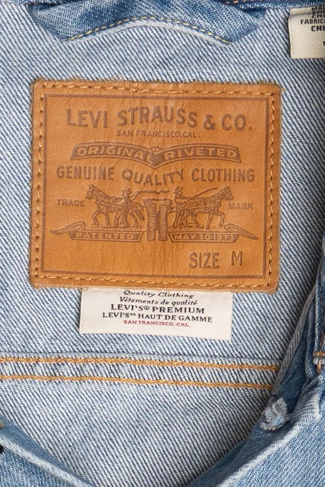 "Levi Strauss & Co." Embroidered Levi's Premium Denim Jacket