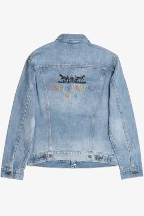 "Levi Strauss & Co." Embroidered Levi's Premium Denim Jacket